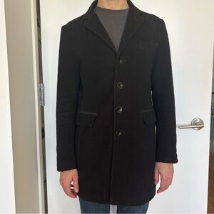 Black Mens Coat